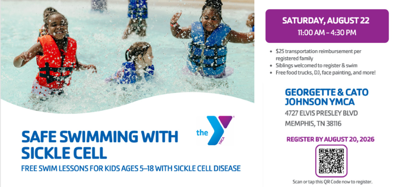 Safe Swimming with Sickle Cell banner